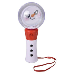 7.25" Light-Up Snowman Magic Ball Wand