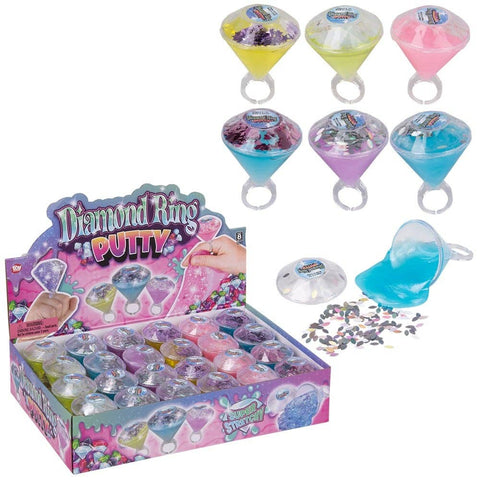 2.5" Diamond Ring Putty 24ct - LLB Toys