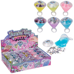 2.5" Diamond Ring Putty 24ct - LLB Toys