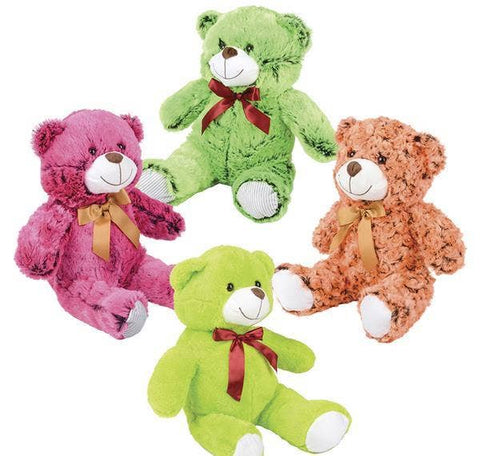 15.5" RIBBON BEAR ASSORTMENT - LLB Plush Toys