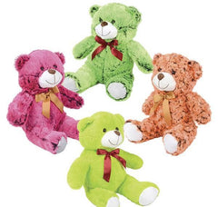 15.5" RIBBON BEAR ASSORTMENT - LLB Plush Toys