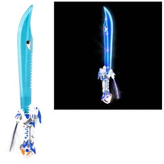 24" FIBER OPTIC SHARK SWORD LLB kids toys