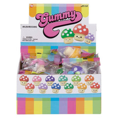 1.5" Gummy Mushrooms Toy - LLB Toys