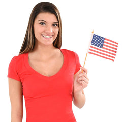 4"x 6" AMERICAN FLAG LLB Kids Toys