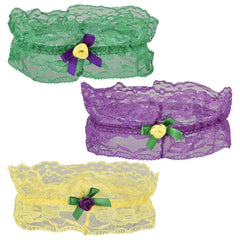 Mardi Gras Leg Garter - LLB Toys