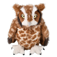 8" Animal Den Screech Owl Plush -  LLB Toys
