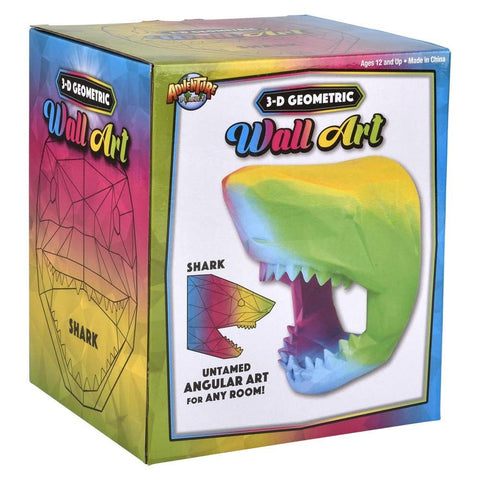 Shark Geometric Wall Art 7" LLB kids toys