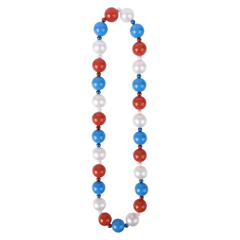 42.5" Patriotic Ball Necklace -  LLB Toys