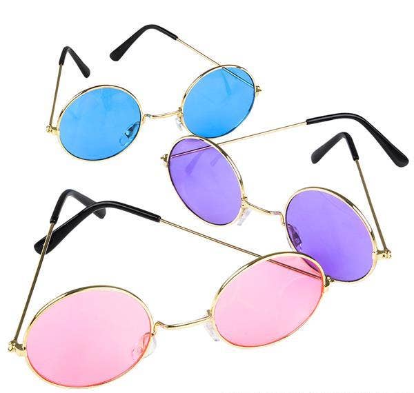 ROUND COLOR LENS SUNGLASSES LLB kids Accessories