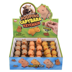 2" Pooping Capybara Keychain - LLB Toys