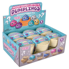3" Sugar Squeezy Metallic Surprise Dumplings - LLB Toys