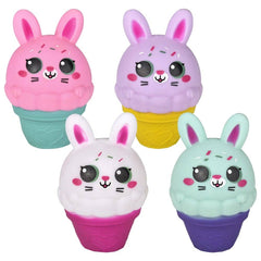 Squish And Stretch Easter Ice Cream Bunny 5" - LLB Toys