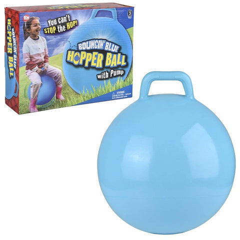 18" Blue Hopper Ball LLB kids toys