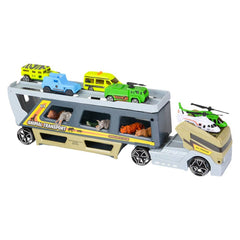CAR TRANSPORTER WITH ANIMALS LLB kids toys