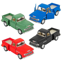 5" DIE-CAST 1955 CHEVY STEPSIDE PICK UP LLB Car Toys