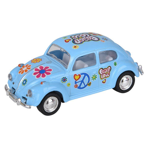 2.5" Diecast Pull Back 1967 VW Beetle/Printing