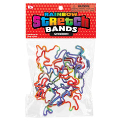 UNICORN RAINBOW SILICONE STRETCH BANDS LLB kids toys