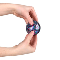 2.4" Sparkle Squeezy Sugar Ball 12ct - LLB Toys