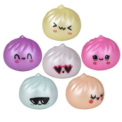 2" Squish And Stretch Metallic Surprise Dumplings - LLB Toys