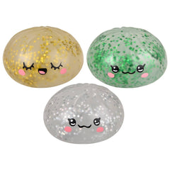 3.5" Sparkle Star Squeezy Jelly Dumplings - LLB Toys