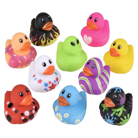 1.5" Rubber Duckling Assortment 100ct Toy - LLB Toys