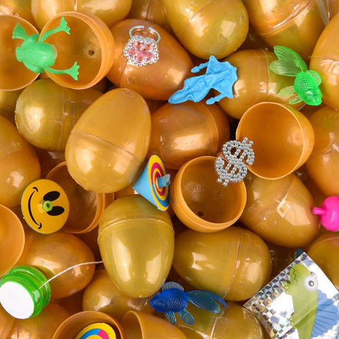 2" TOY FILLED GOLD EGG (300PCS/CASE) LLB kids toys