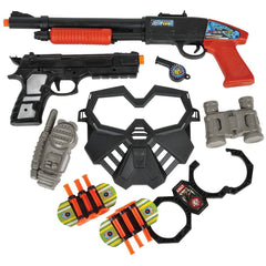 DOUBLE TROUBLE SWAT SET 7 PC LLB kids toys