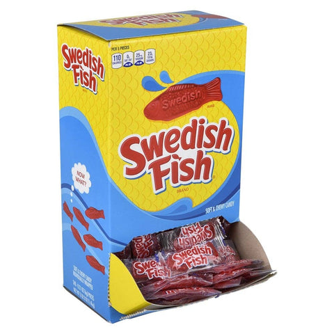 WRAPPED SWEDISH FISH 240CT LLB Candy