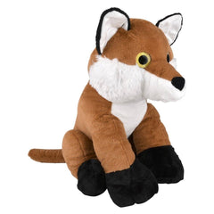 Sitting Fox 26.5in Plush Toy - LLB Toys