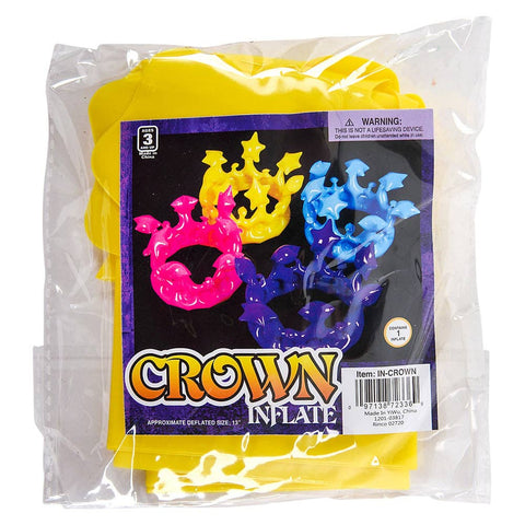 13.25" CROWN INFLATE LLB Inflatable Toy