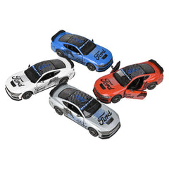 5" Diecast Pull Back 2024 Ford Mustang  Livery - LLB Toys