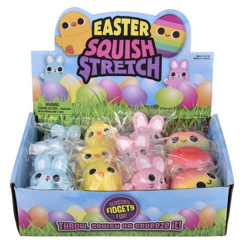 Easter Squish Stretch Assortment  Squishy Toys - LLB Toys