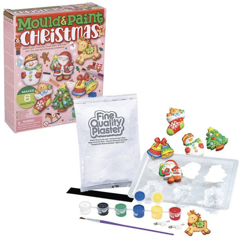3D Mould & Paint/Christmas Magnets - LLB Toys