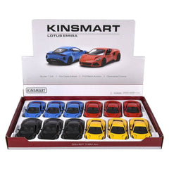 5" Diecast Pull Back Lotus Emira LLB kids toys