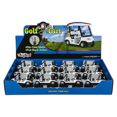 5" DIE-CAST PULL BACK GOLF CART LLB Car Toys