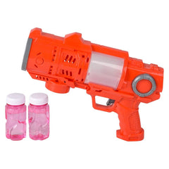 9.25" Light-Up Bubble Space Rifle With Sound - LLB Toys
