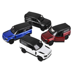 5" Diecast Pull Back Land Rover Defender 90 LLB kids toys