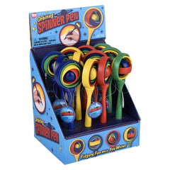 7" Orbiting Spinner Pen 12ct LLB kids toys