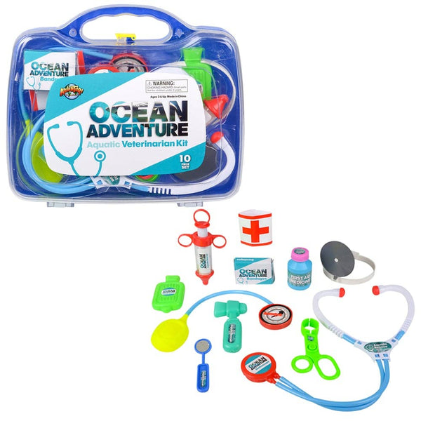 10 PC AQUATIC VETERINARY KIT LLB kids toys