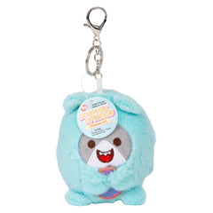 4"plush Dressed Animals Backpack Clip On - LLB Toys