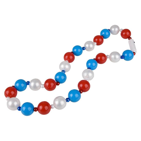 39" Light-Up Patriotic Ball Necklace - LLB Toys