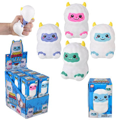 3.5" Squish And Stretchy Yeti - LLB Toys