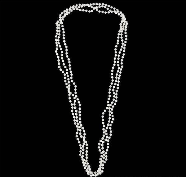 7mm WHITE PEARL NECKLACE 48