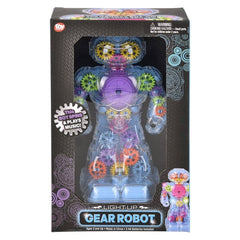 8.5" LIGHT-UP GEAR ROBOT LLB Light-up Toys