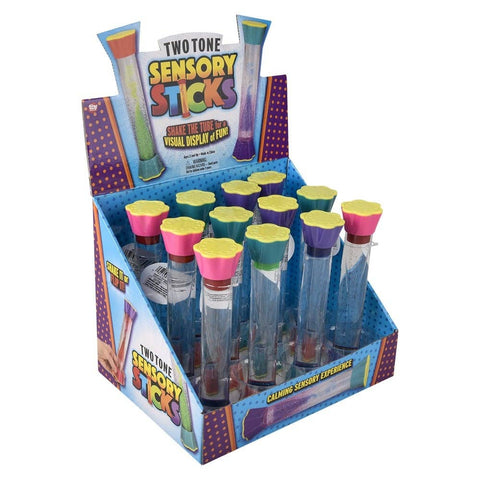 8" Sensory Water Stick Two-Tone- LLB Toys