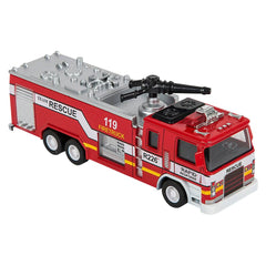 7" Fire Engine Toy with Light and Sound - LLB Toys