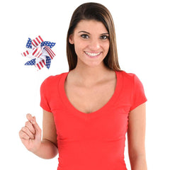 6" STARS AND STRIPES PINWHEEL LLB kids toys