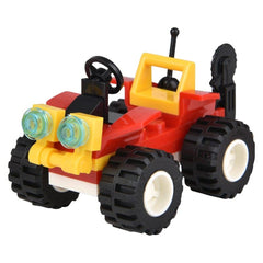 3" BUILDING BLOCK FIRE RESCUE ASSORTMENT - LLB Toys