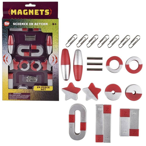 24 PC Magnet Set Plush Toy - LLB Toys