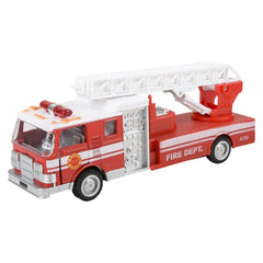 7" DIE-CAST PULL BACK SONIC FIRE ENGINE LLB Car Toys